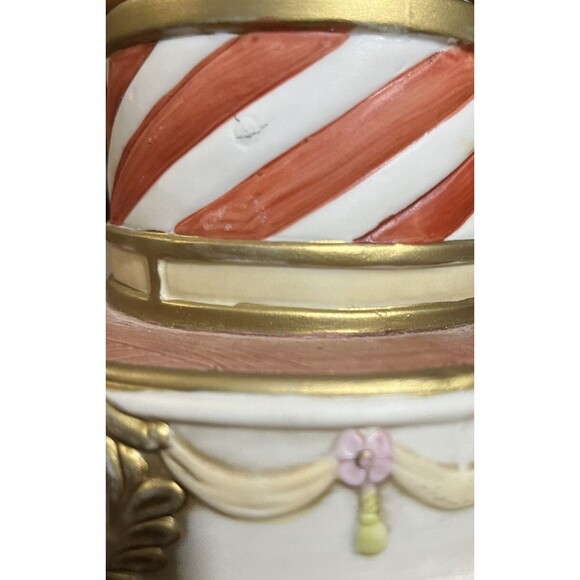 Lefton China Carousel Horse Music Box Hand Painted Vintage 80s Collectible VIDEO - Picture 8 of 8